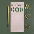 Dilly Dally Pickle 4x9 Notepad - 544927