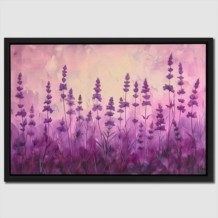 Divine Florals - Modern Pastel Canvas Wall Art