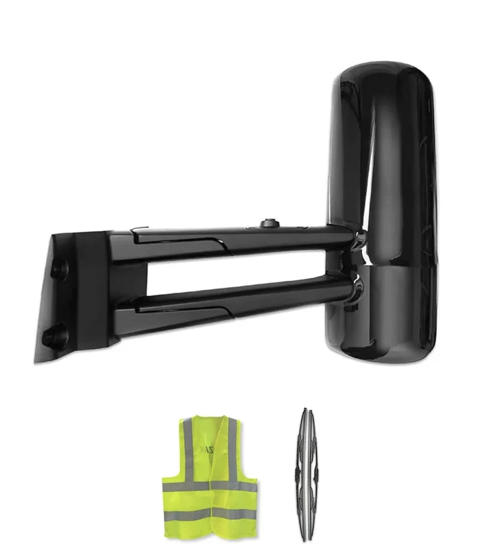 Door Mirror Black Driver Compatible with KW T680 T880 2013-2021