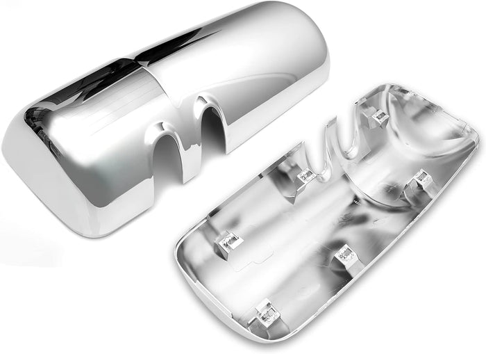 Door Mirror Covers Chrome Set Compatible with KW T680 Next Gen 2022+
