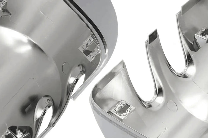 Door Mirror Covers Chrome Set Compatible with KW T680 Next Gen 2022+