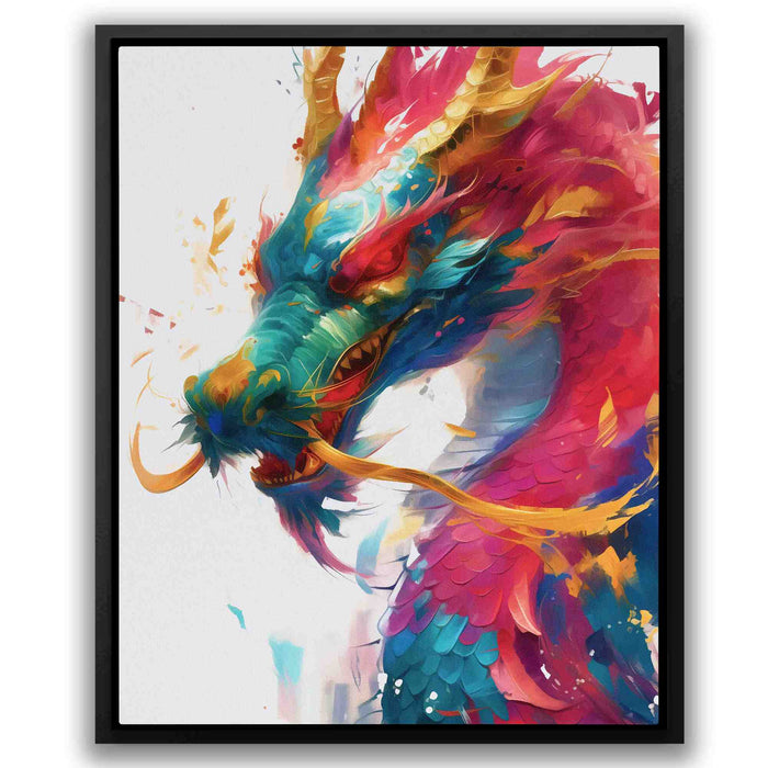 Dragon Zealot - Colorful Brendan Canvas Print