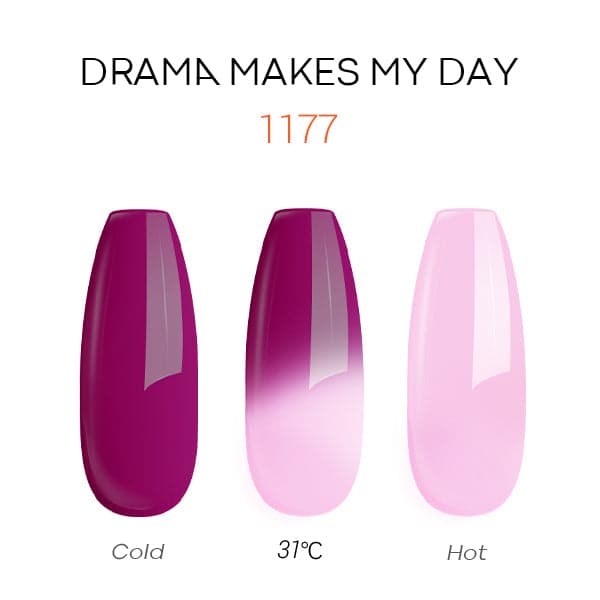 Drama Makes My Day - Modelones Gel Nail Polish Thermal Inspire Gel 15ml Inspire Gel MODELONES #drama-makes-my-day