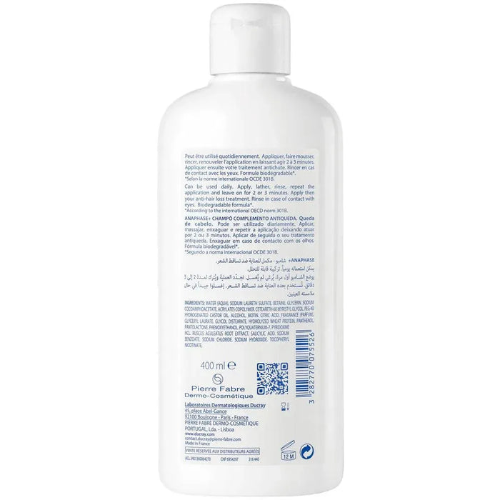 Ducray Anaphase+ shampoo (400 ml) - Hairgivers
