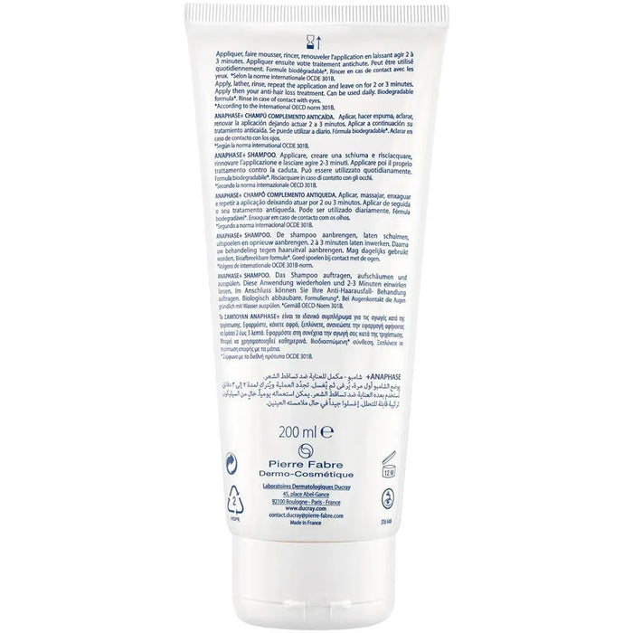 Ducray Anaphase+ shampoo + conditioner (200 ml) - Hairgivers