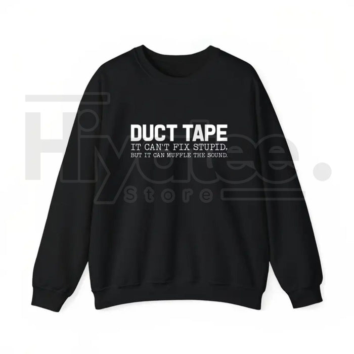 "Duct Tape Fixes Everything" – Funny Sarcastic Men’s Graphic Top