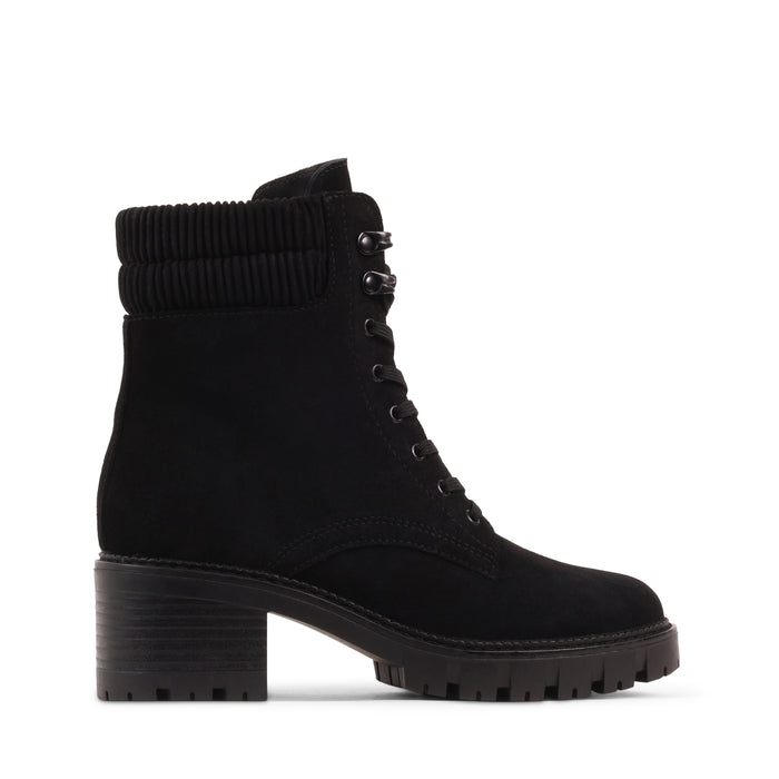 DULCES BLACK SUEDE WATERPROOF BOOT