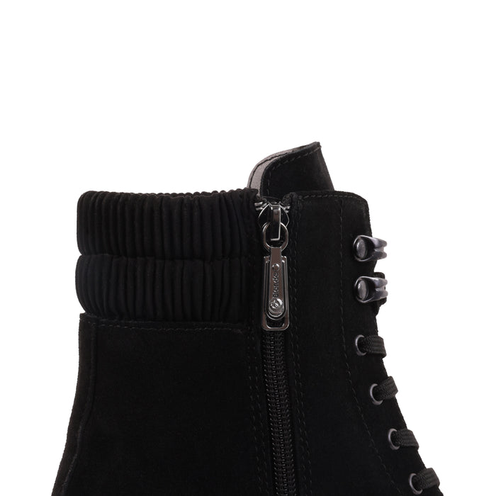 DULCES BLACK SUEDE WATERPROOF BOOT