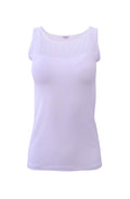 EGI Luxury Modal Women's Tulle Tank Top. Proudly Made in Italy (1305)