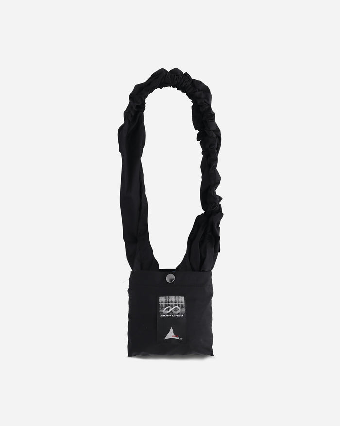 ROA Roa x Eightlines LAKI Packable Knot Bag Black Bags and Backpacks Cases YBUW238FA31 BLK0001