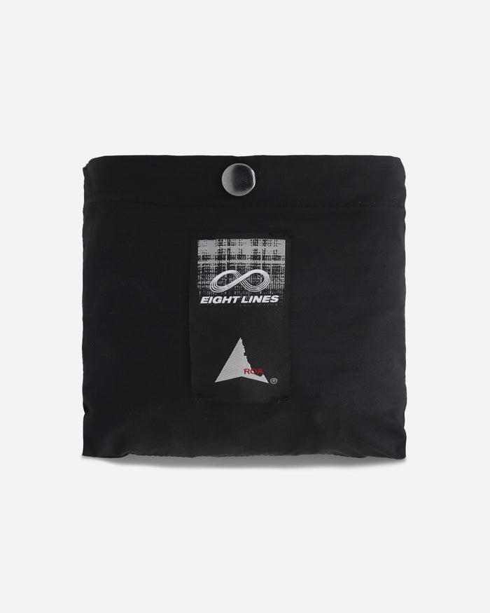 ROA Roa x Eightlines LAKI Packable Knot Bag Black Bags and Backpacks Cases YBUW238FA31 BLK0001