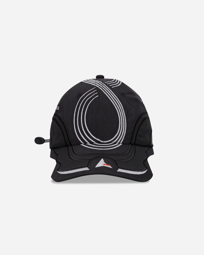 ROA Roa x Eightlines PURSUIT 6 Panel Cap Black Hats Caps YBUW2159FA129 BLK0001