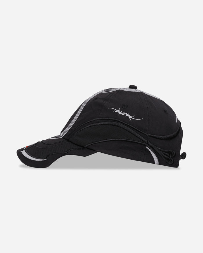 ROA Roa x Eightlines PURSUIT 6 Panel Cap Black Hats Caps YBUW2159FA129 BLK0001