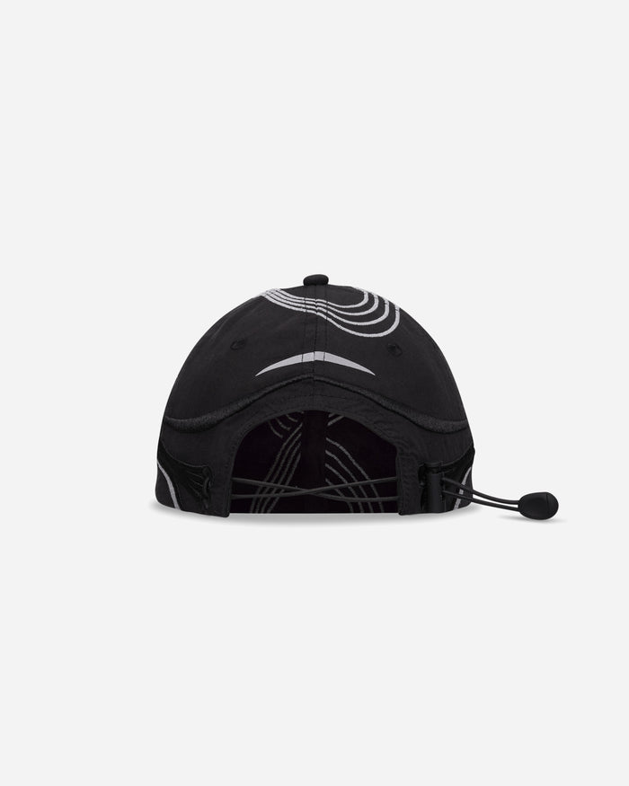 ROA Roa x Eightlines PURSUIT 6 Panel Cap Black Hats Caps YBUW2159FA129 BLK0001
