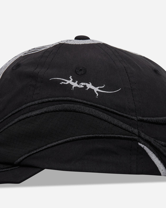 ROA Roa x Eightlines PURSUIT 6 Panel Cap Black Hats Caps YBUW2159FA129 BLK0001