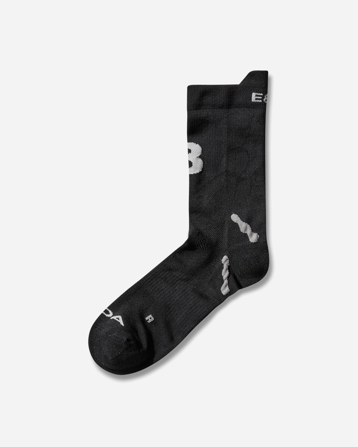 ROA Roa x Eightlines RYLI Q-skin Technical Crew Socks Black Underwear Socks YBUW049YA23 BLK0001