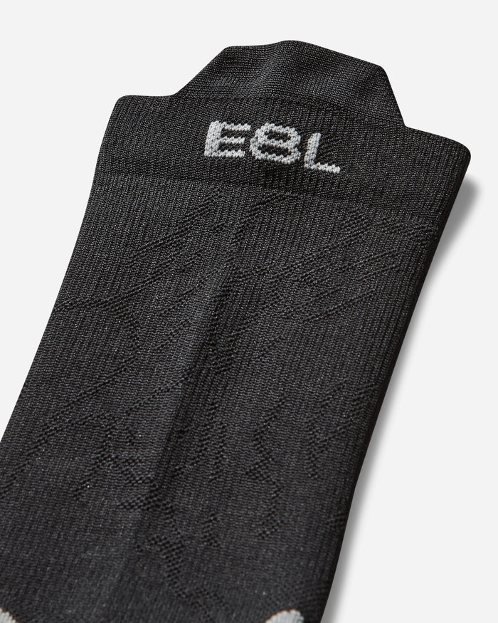 ROA Roa x Eightlines RYLI Q-skin Technical Crew Socks Black Underwear Socks YBUW049YA23 BLK0001