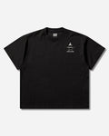 ROA Roa X Eightlines T-Shirt Black T-Shirts Top YBMW0244JY30 BLK0001