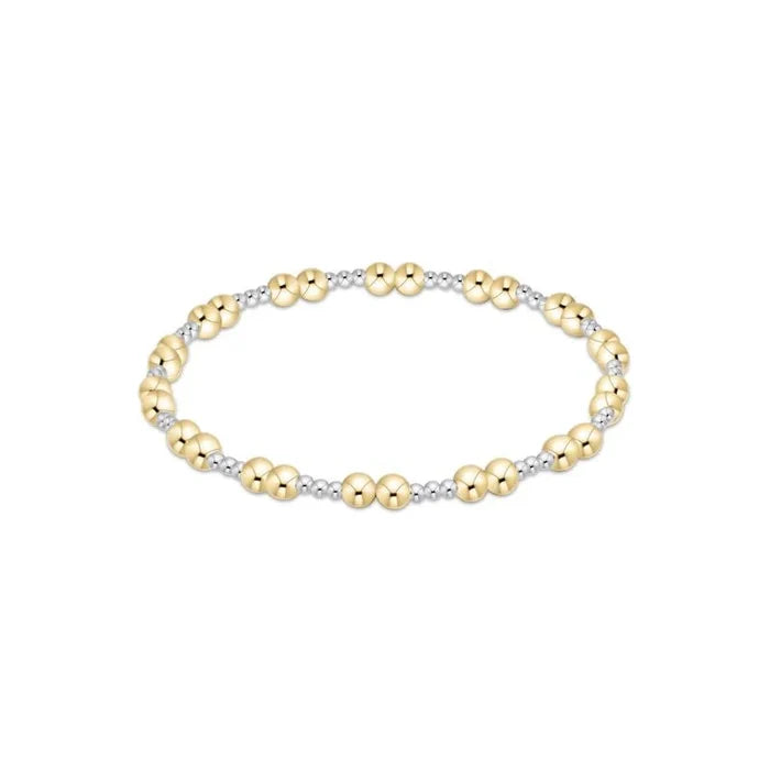 EN-Extends Together Mixed Metal 4mm Bracelet