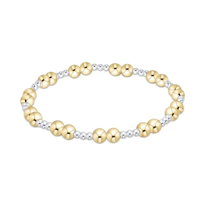 EN-Extends Together Mixed Metal 5mm Bracelet
