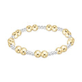 EN-Extends Together Mixed Metal 6mm Bracelet