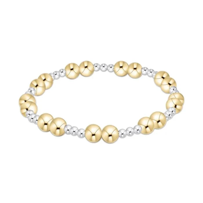 EN-Extends Together Mixed Metal 6mm Bracelet