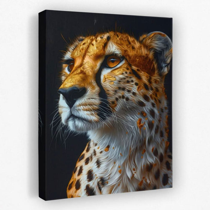 Enchanted Cheetah - Animals Canvas Wall Art