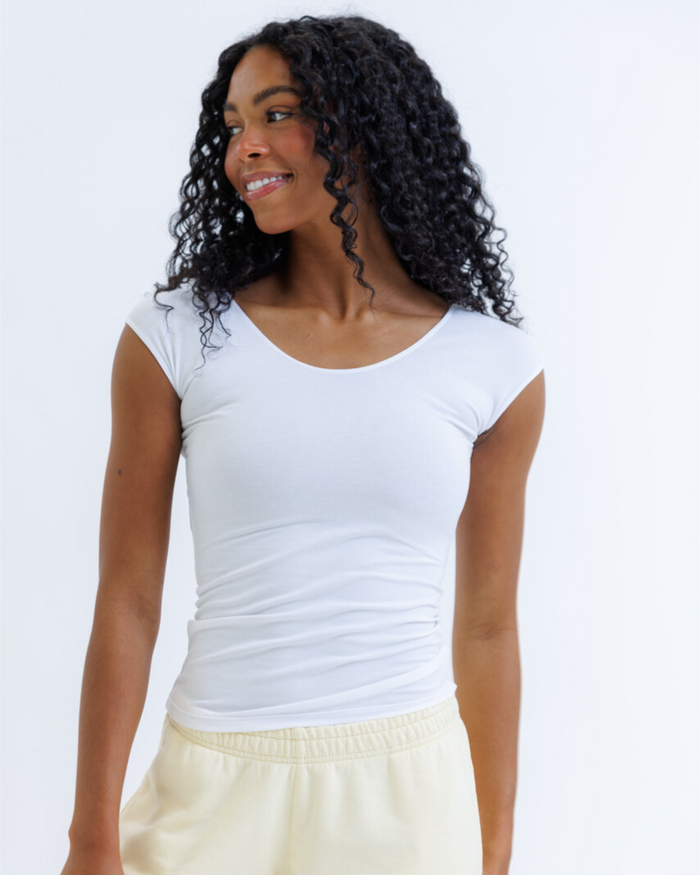 Essential Scoop-Neck Tee