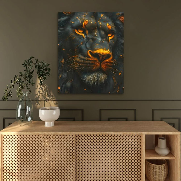 Eternal Strength - Bold Wall Art in Black Frame