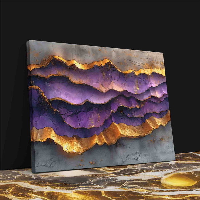 Ethereal Texture - Gold Wall Art