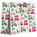 Euro Tote - Large - Christmas Cats in Cars - 6 Count -