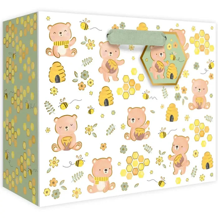 Euro Tote - Medium - Honey Bears - Retail-6 count - GBM208