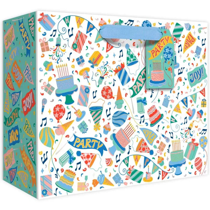 Euro Tote - Medium - Let’s Party - Retail-6 count - GBM252