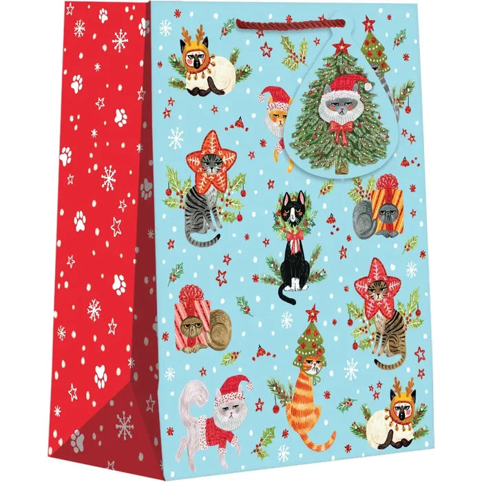 Euro Tote - Medium - Naughty Cats - 6 Count - XMT501