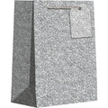 Euro Tote - Medium - Silver Sparkle - 6 Count - MT750