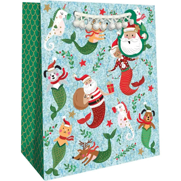 Euro Tote - Medium - Undersea Holiday - XMT701