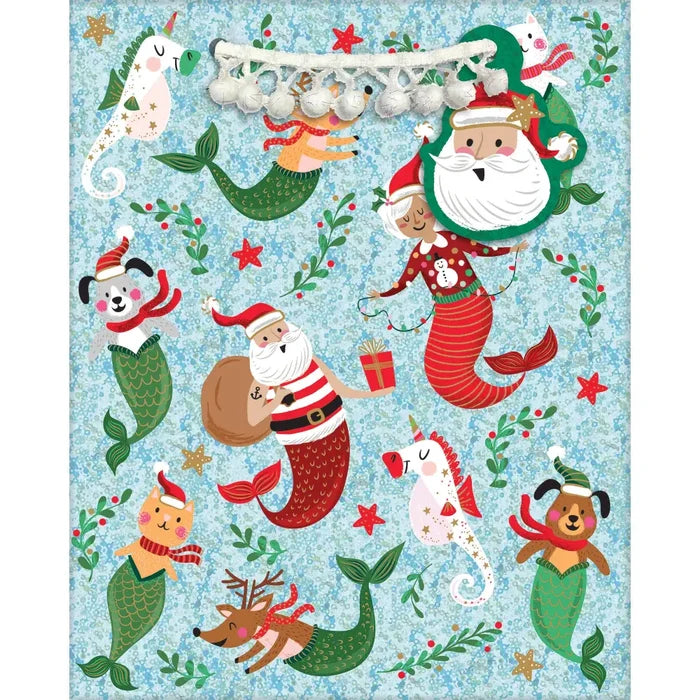 Euro Tote - Medium - Undersea Holiday - XMT701