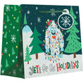 Euro Tote - Medium - Yeti For The Holidays - 6 Count -