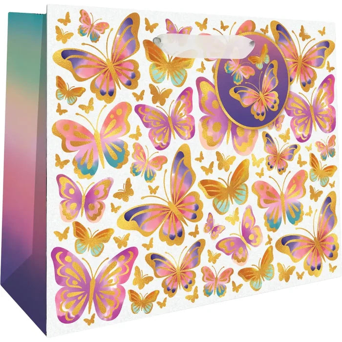 Euro Tote - Medium Tote -Beautiful Butterflies - MT386
