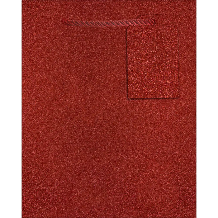 Euro Tote - Small - Red Sparkle - ST675
