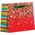 Euro Tote - Tiny - Christmas Party Red - 6 Count - XTT580