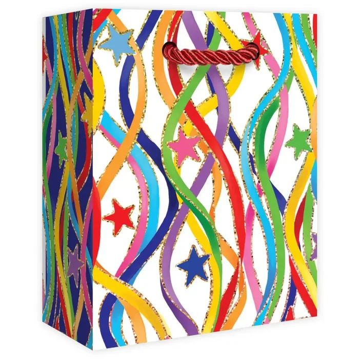Euro Tote - Tiny Tote - Celebration Streamers - 6 Count