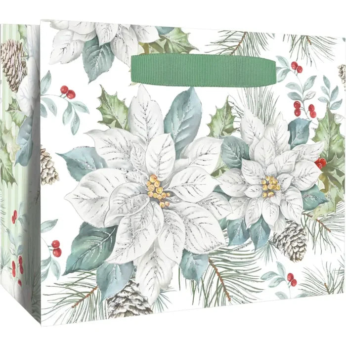 Euro Tote - Tiny Tote - Snowdrift Floral - 6 Count - XTT795