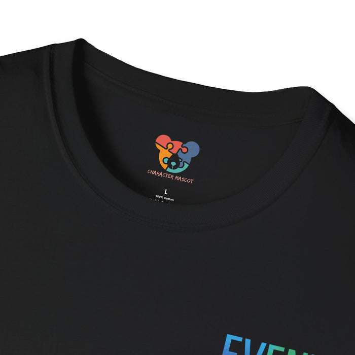 Event Staff T-Shirt — Colourful Event Crew Tee