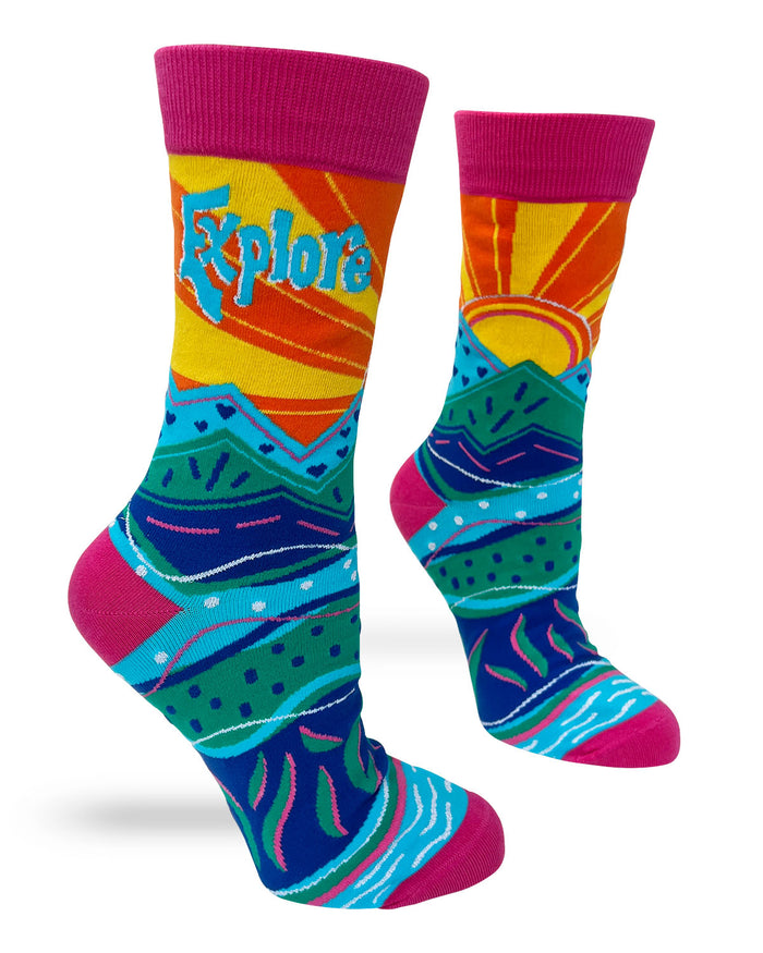 Explore Women's Crew Socks
