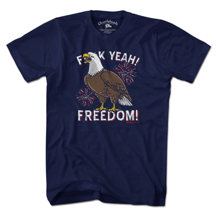F Yeah! Freedom! Bald Eagle USA T-Shirt