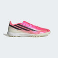 adidas F50 HYPERFAST LEAGUE Turf Football Shoes | Solar Turbo / Iron Metallic / Core Black | Men's