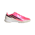 adidas F50 Hyperfast League Turf Soccer Shoes | Solar Turbo / Core Black / Gold Metallic | Kid's
