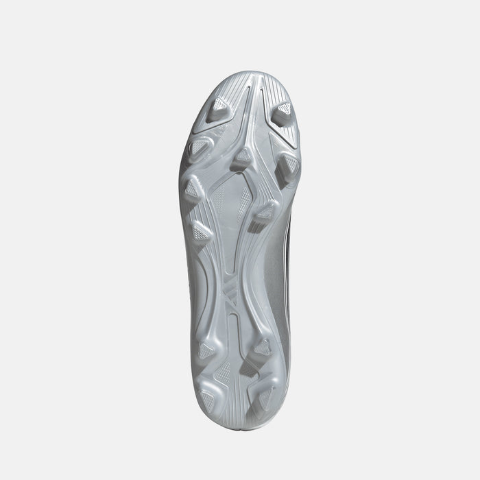 Bottom view of the Adidas F50 Messi Club FG/M Soccer Cleats.