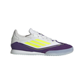 adidas F50 Messi Freestyle Indoor Soccer Shoes | Cloud White-Lucid Lemon-Purple | Men's